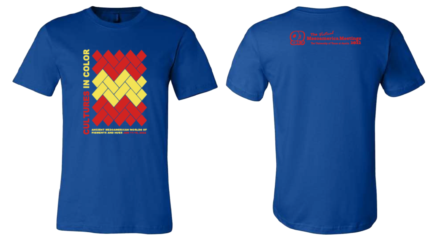 Colors in Color T-Shirt - The 2022 Virtual Mesoamerica Meetings