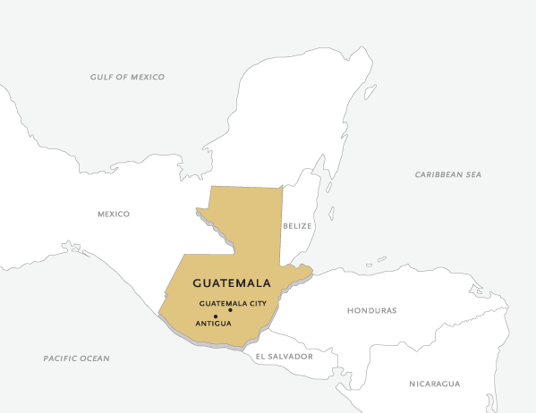 Guatemala Map 