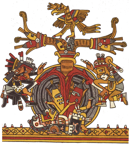 Codex Borgia - Maize Axis Mundi Tree