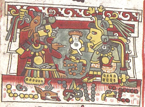 Detail from Codex Nuttall
