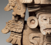 Cropped Face - Funerary Urn Monte Alban Met Collection