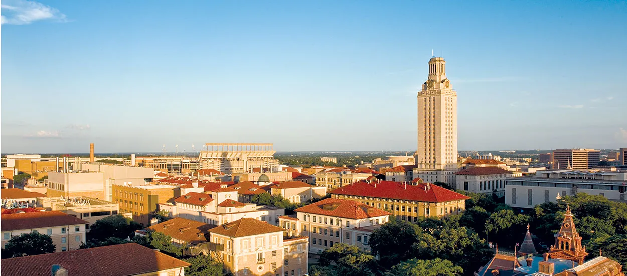 UT Austin campus view