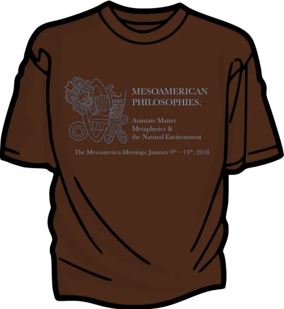 T-Shirt - The 2018 Mesoamerica Meetings T-Shirt - The 2018 Mesoamerica Meetings
