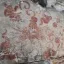 Detail from San Bartolo Murals